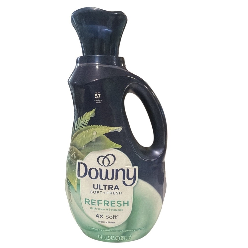 Downy Ultra Soft + Fresh Refresh Birch Water & Botanicals Fabric Softener 38oz